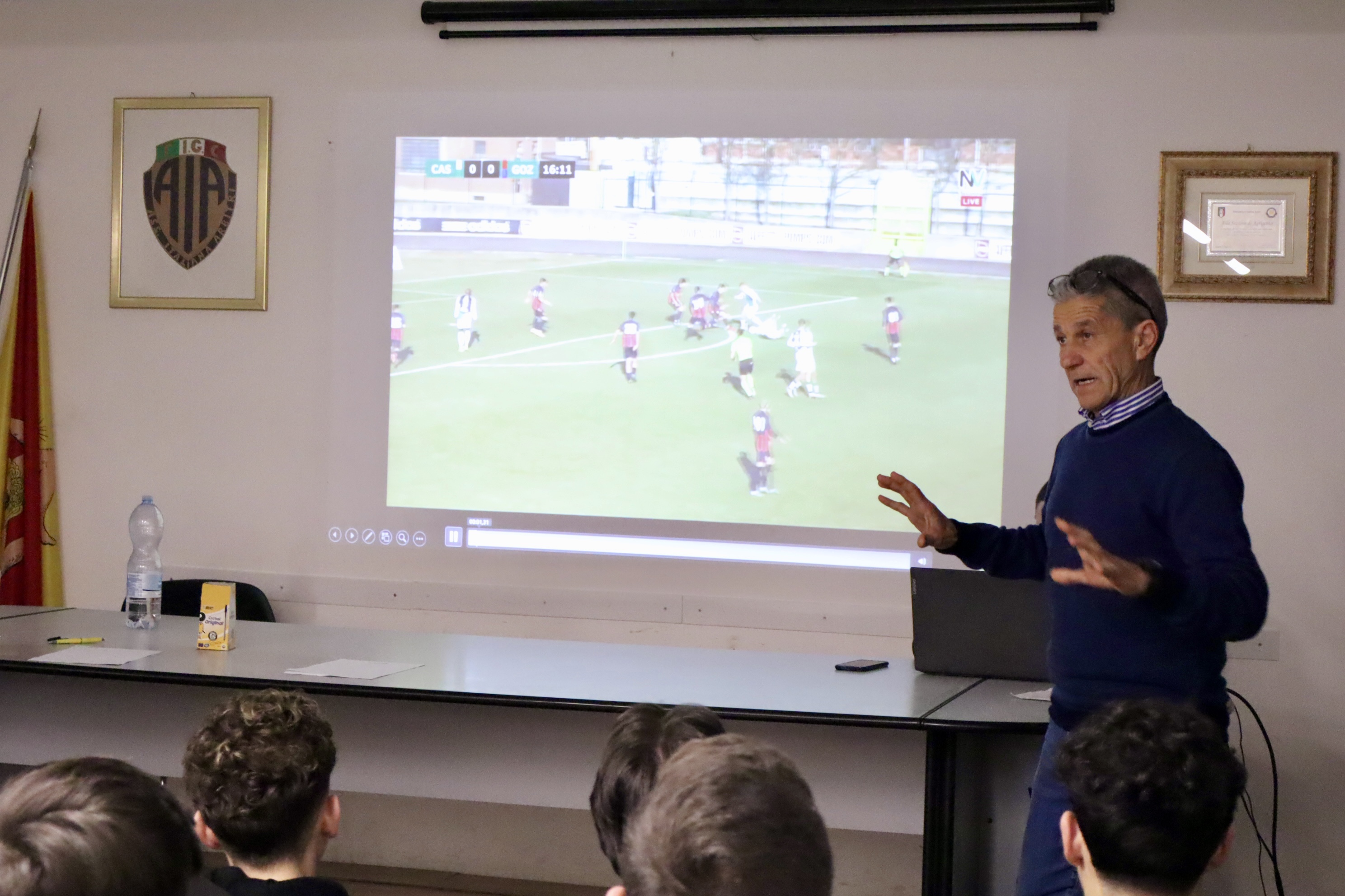 RIUNIONE TECNICA CON ANTONINO ALESI